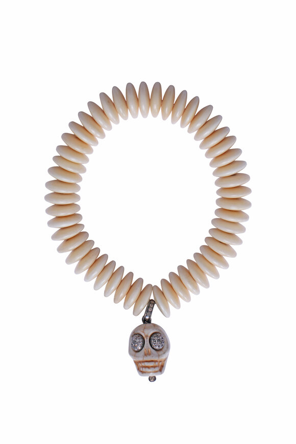 アクセサリーその他 Brunello Cucinelli Jewellery Brunello Cucinelli - Bronze Pyrite Bead Wrap Convertible