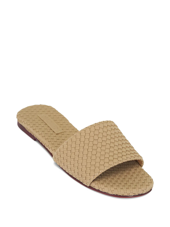 Naghedi St. Barths Camel Handwoven Slide - view 7