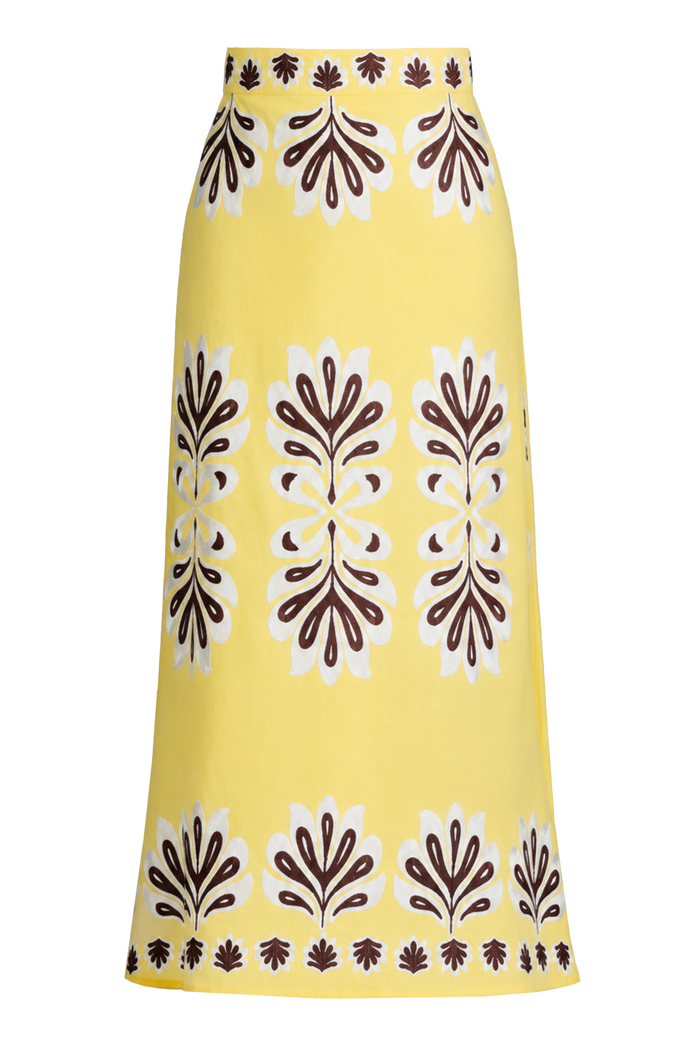 Alexis - Amarisse Sunlit Bloom Midi Skirt - view 1