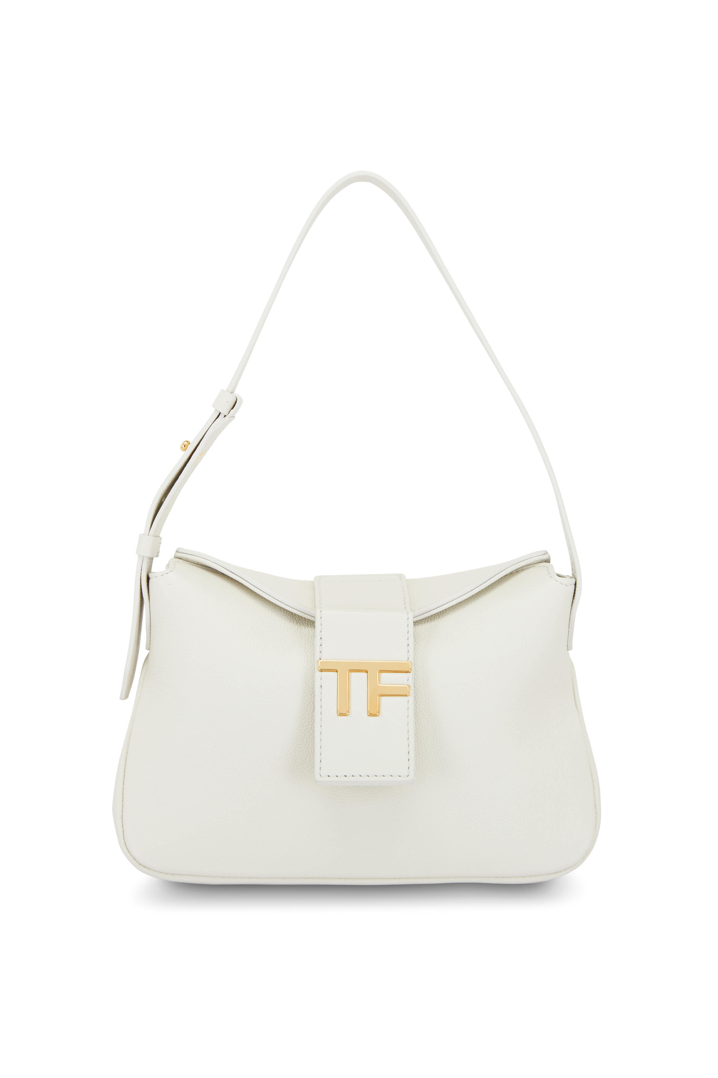 Tom Ford - Chalk Mini TF Logo Leather Hobo Bag | Mitchell Stores