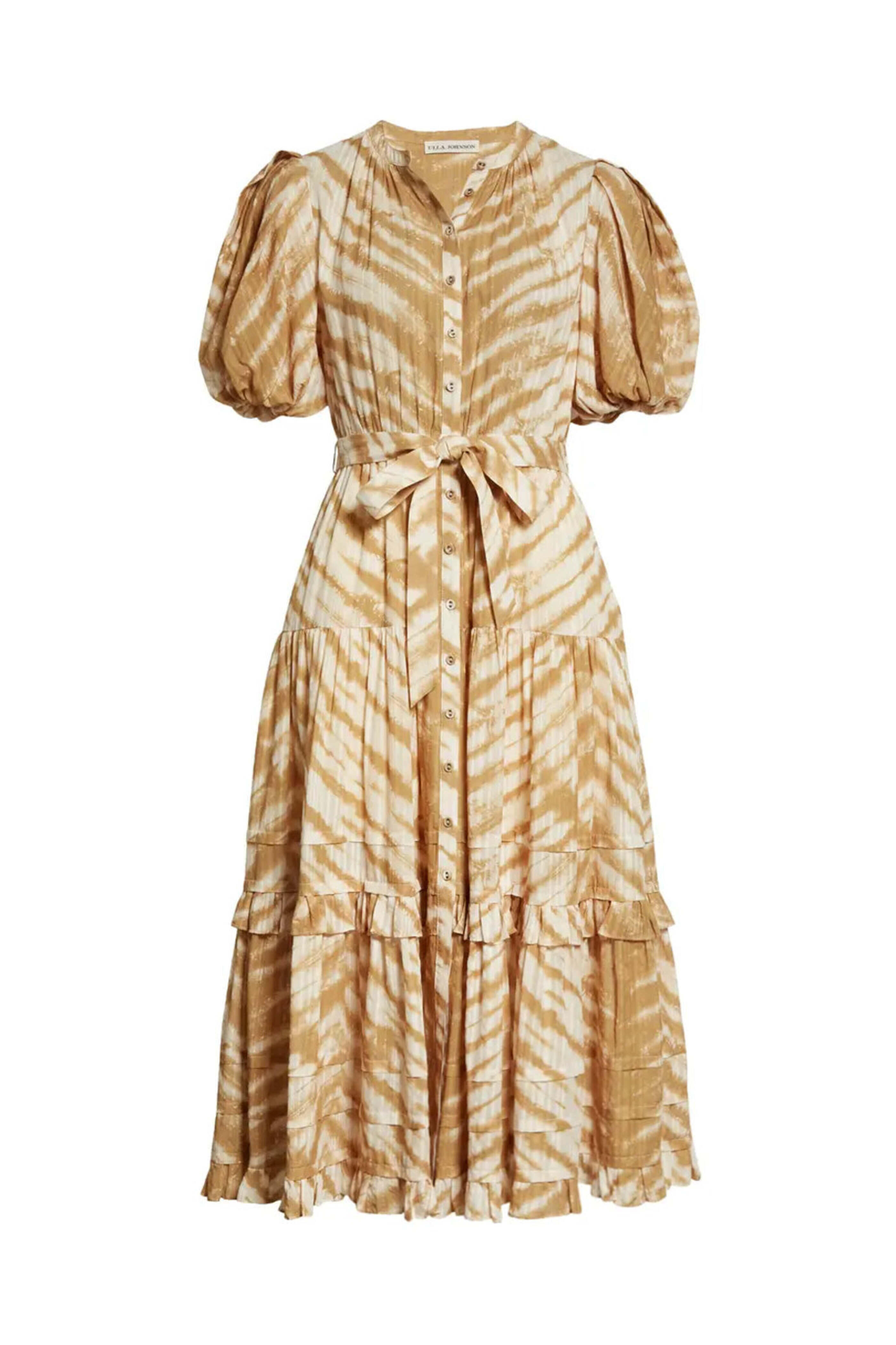 Ulla Johnson - Sand Tie Dye Magdalena Midi Dress