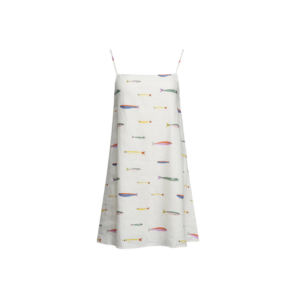 meryl linen dress pop sardines ivory Staud Women's Laura Mini Staud meryl