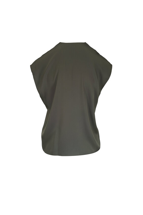 Vince Pine Grove Double V-Neck Top - view 5