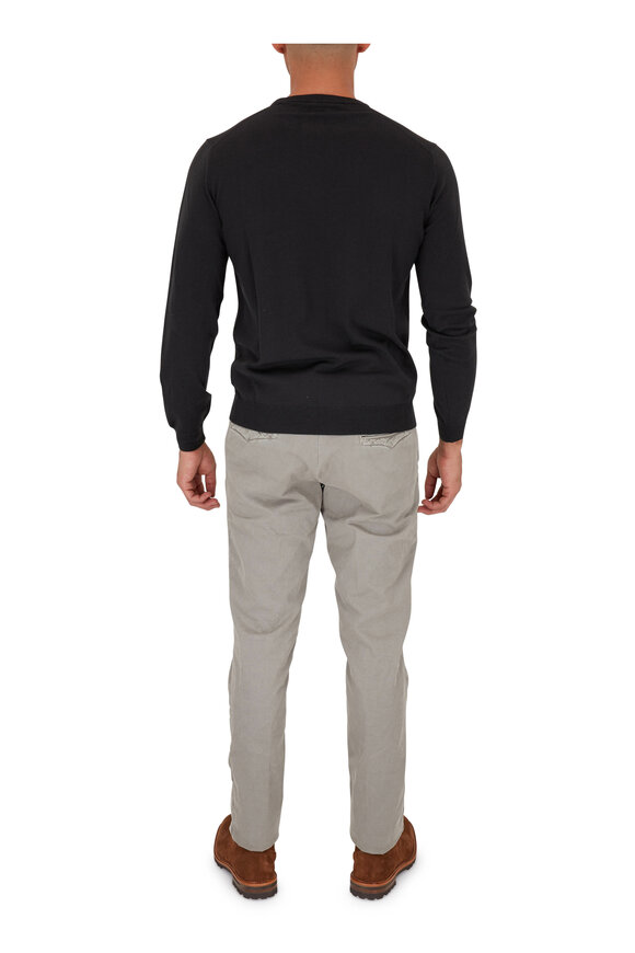 Masons - Navy Solid Stretch Chino