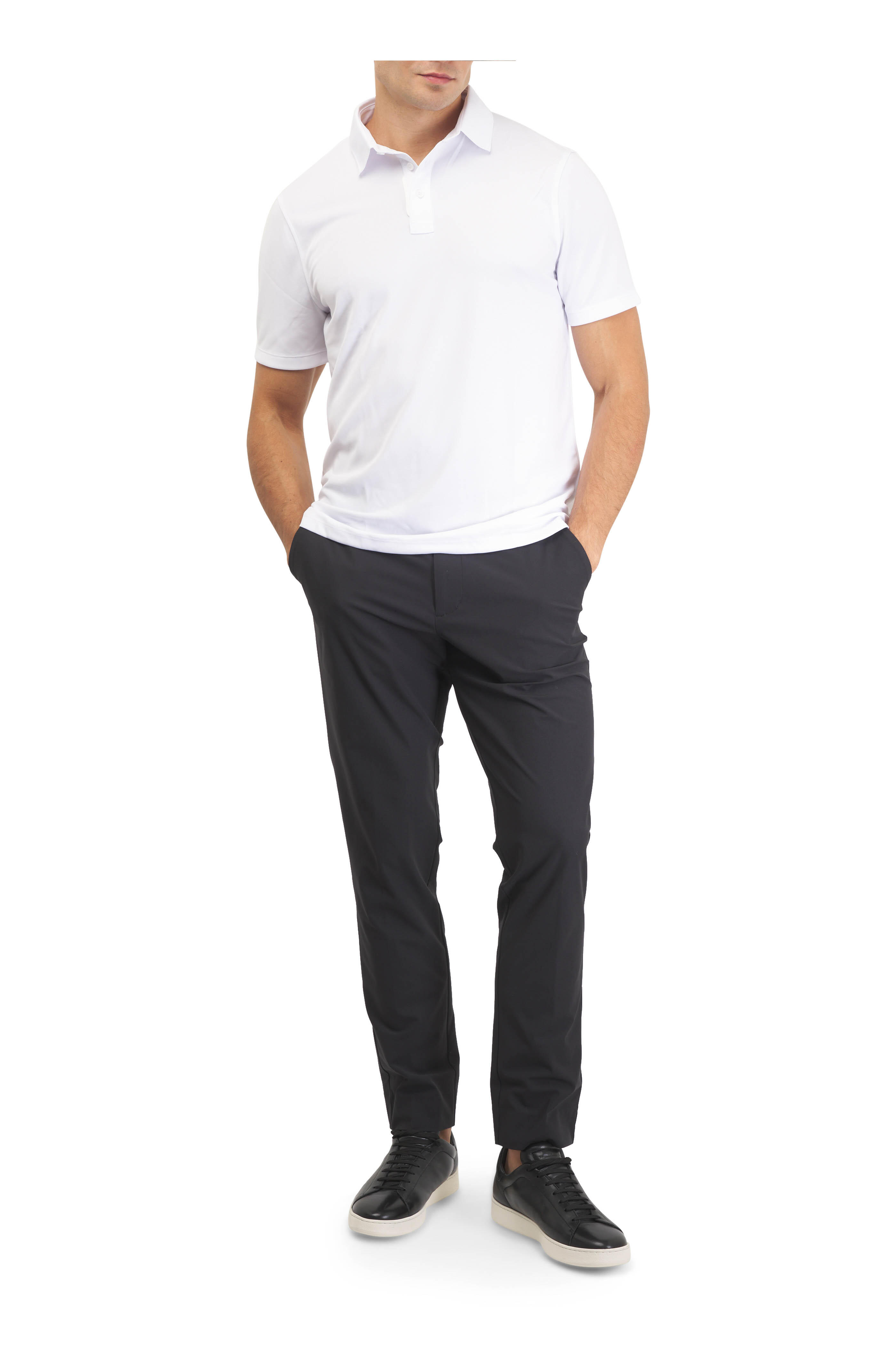 To Boot New York - Randolph Black Leather Low Top Sneaker