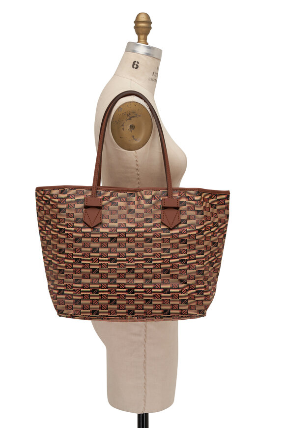 Moreau Paris - Medium Saint Tropez Classique Brown Monogram Tote