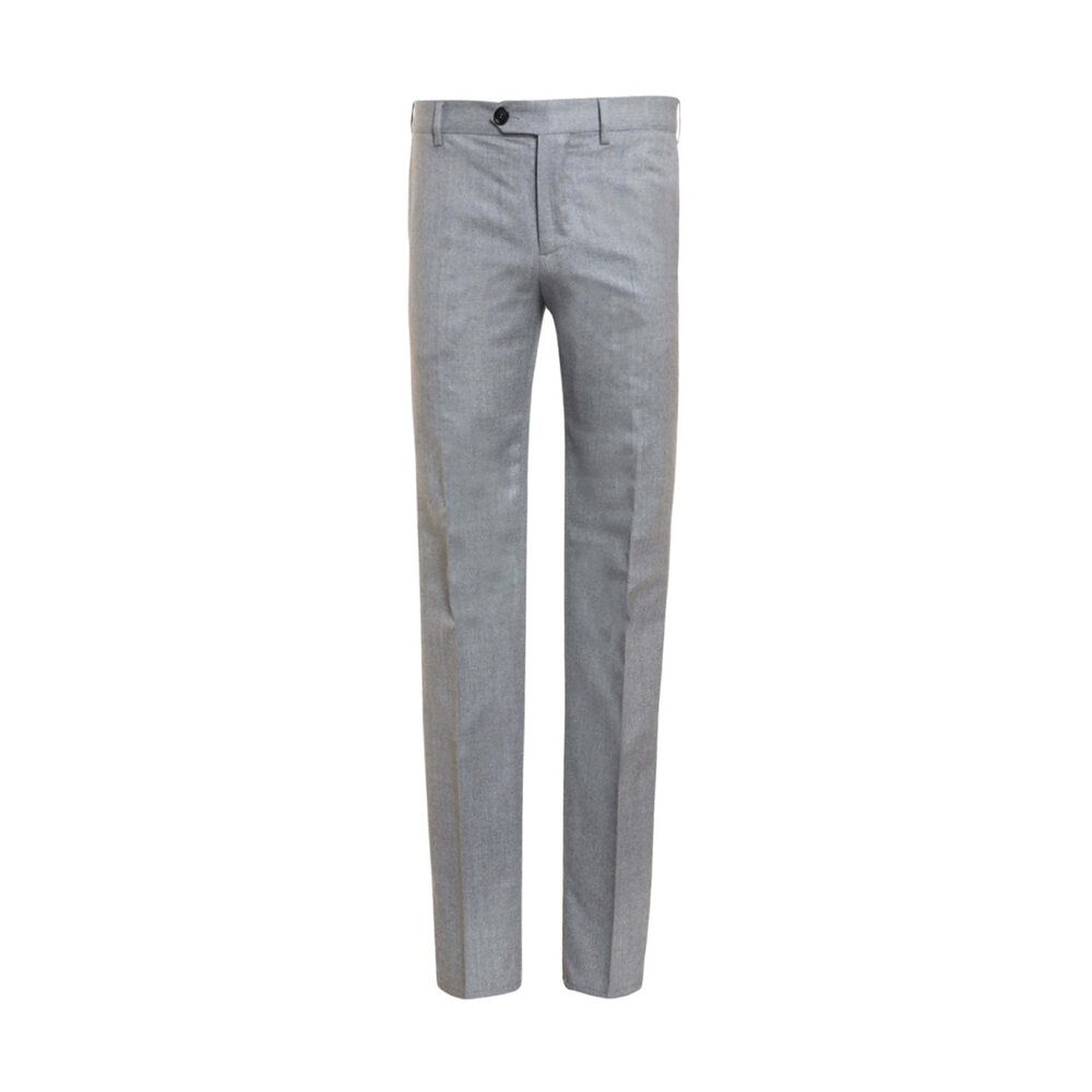 Brunello Cucinelli - Grigio Perla Wool Dress Pant