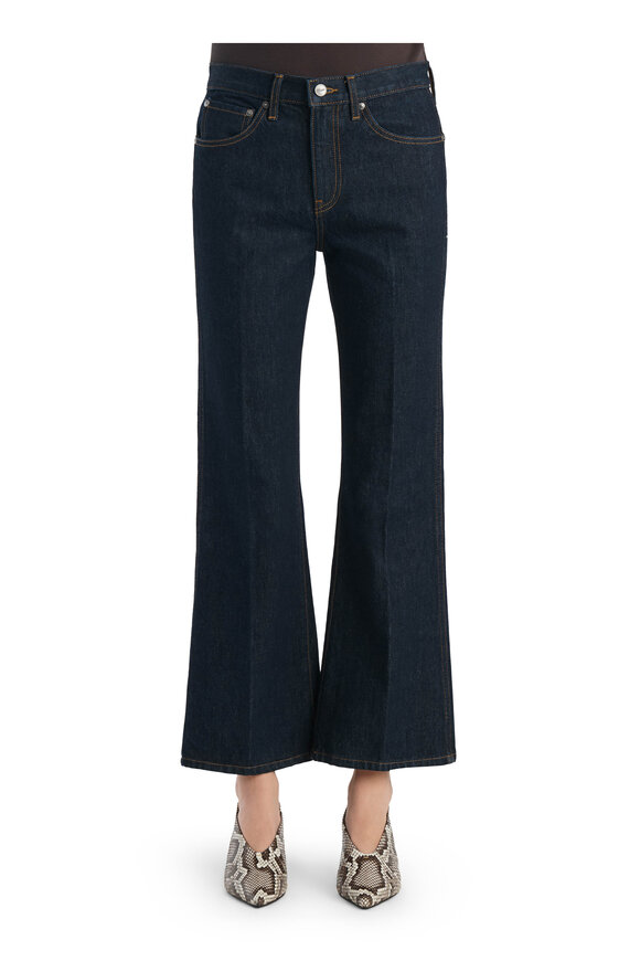Khaite Clara Benson Crop Flare Jean - view 4