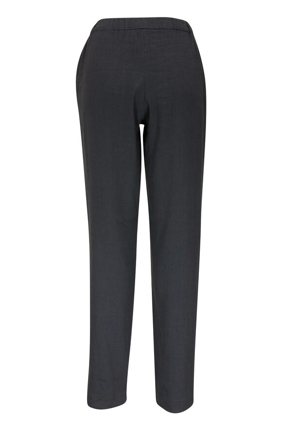 Peter Cohen - Stroll Anthracite Stretch Linen Pant