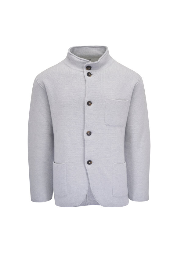 【未使用・タグ付】wool cashmere バラクラバ/グレー AMBIDEX Store △○CABLE KNIT バラクラバ(F サックス): FLAT