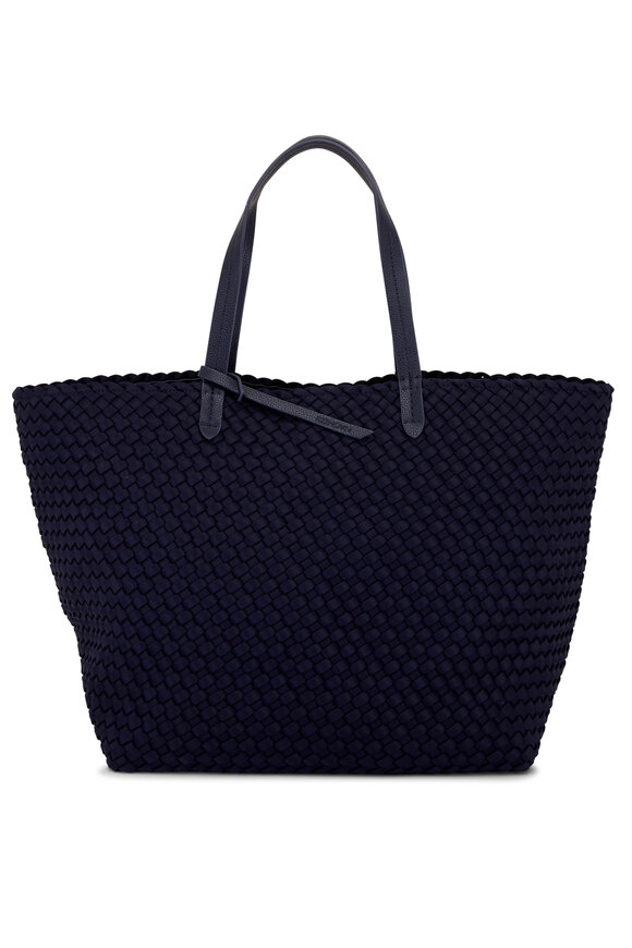 Naghedi Jet Setter Ink Blue Large Tote