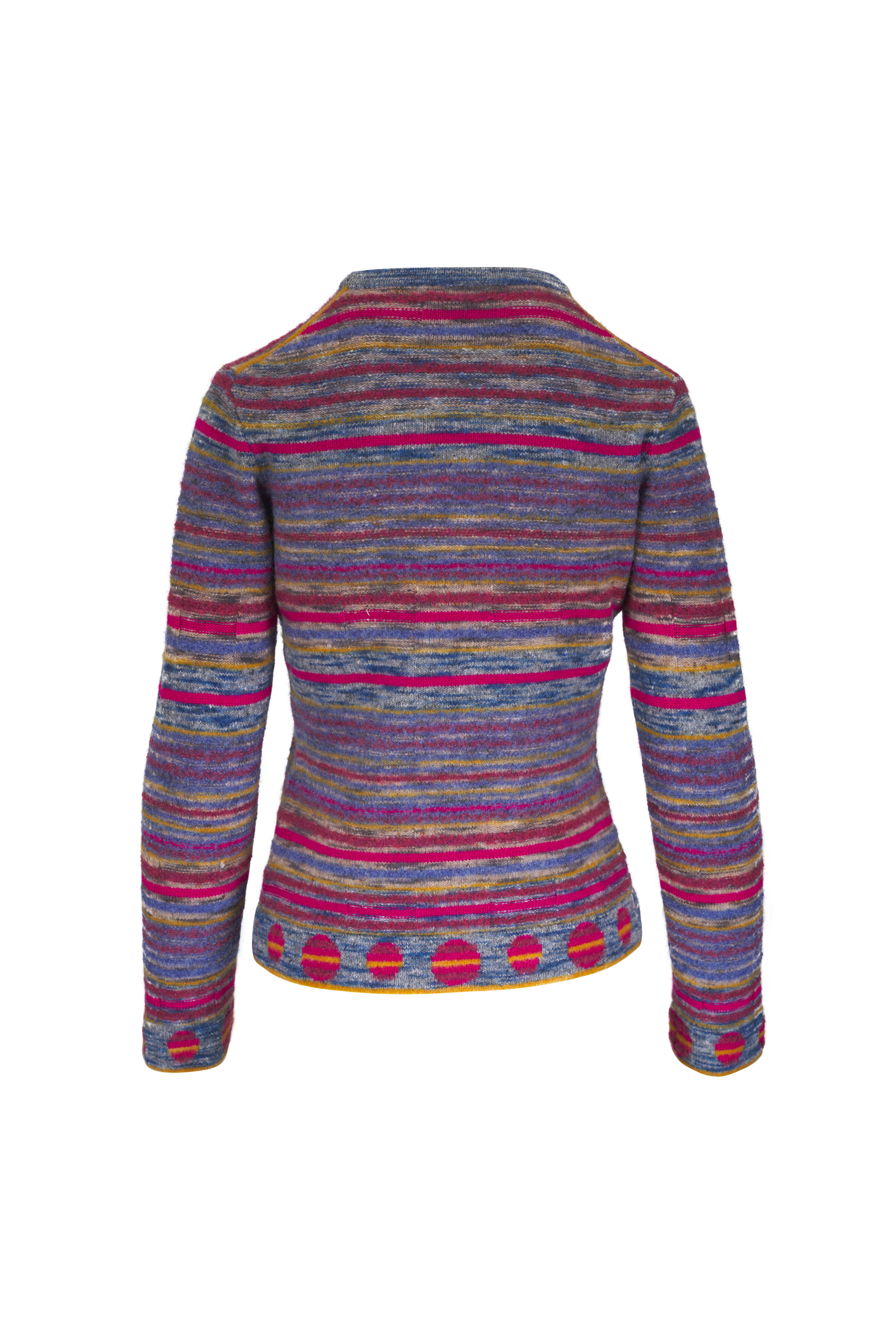 The Elder Statesman - Explorer Stripe Cardigan