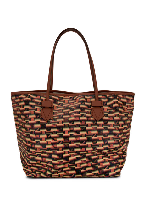 Moreau Paris - Medium Saint Tropez Classique Brown Monogram Tote