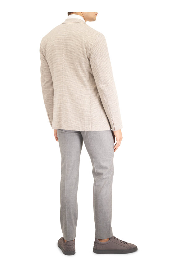 Marco Pescarolo Nerano Light Gray Flannel Five Pocket Pant - view 4