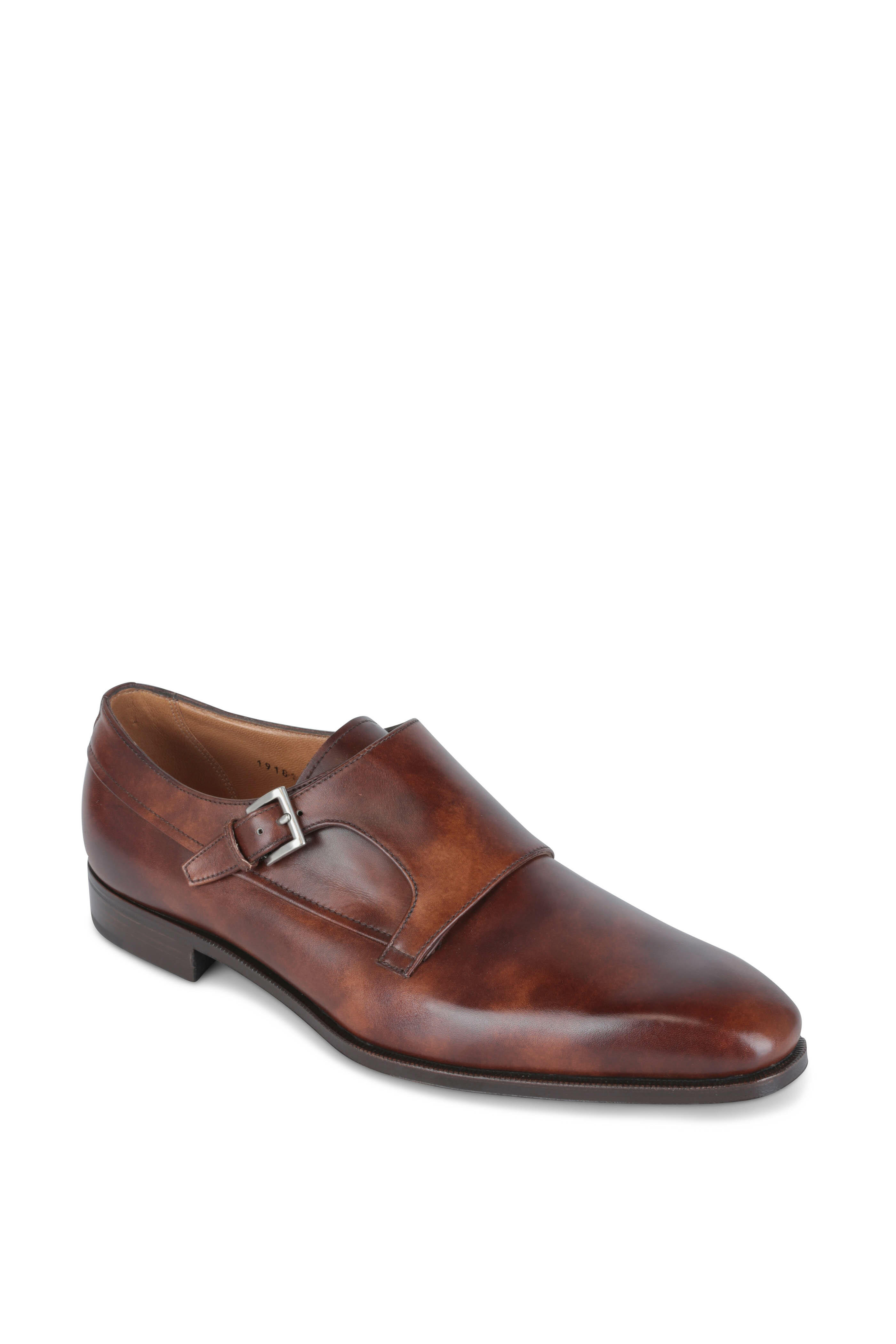 Gravati, monk strap, brown leather Garrett Men main image 4