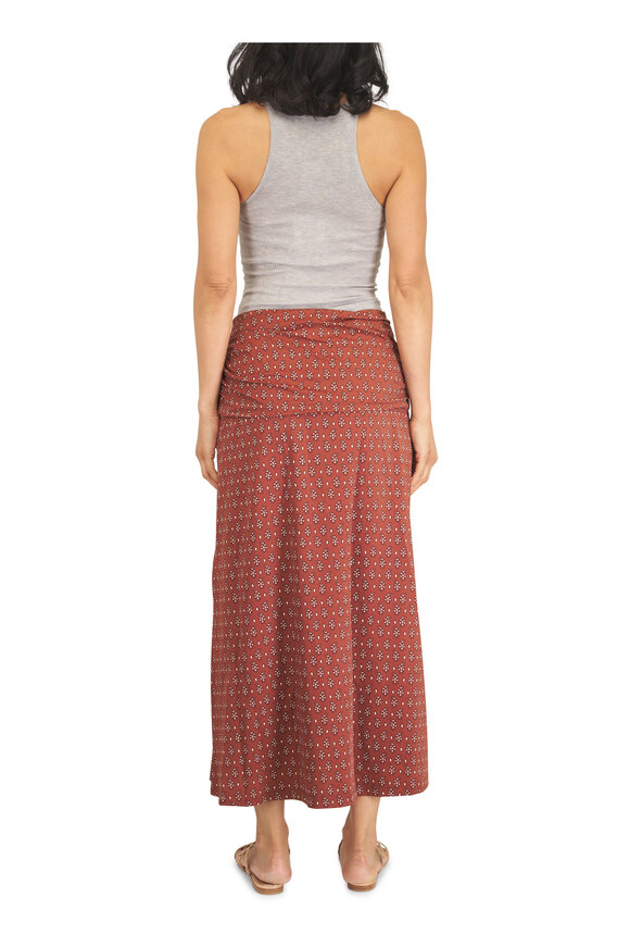 Johanna Ortiz Under The Sun Brown Ankle Skirt - view 3