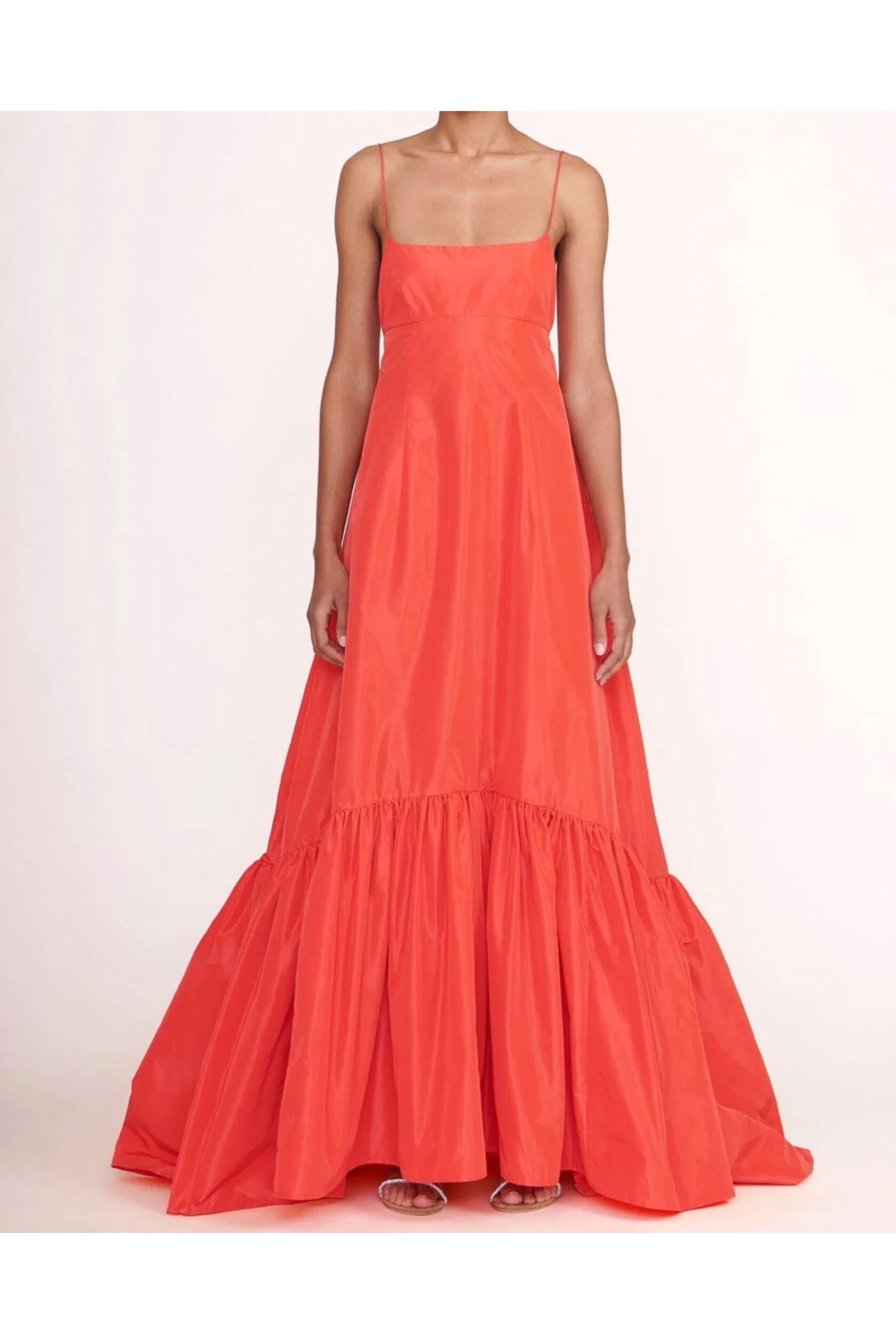 Staud - Hibiscus Florence Dress