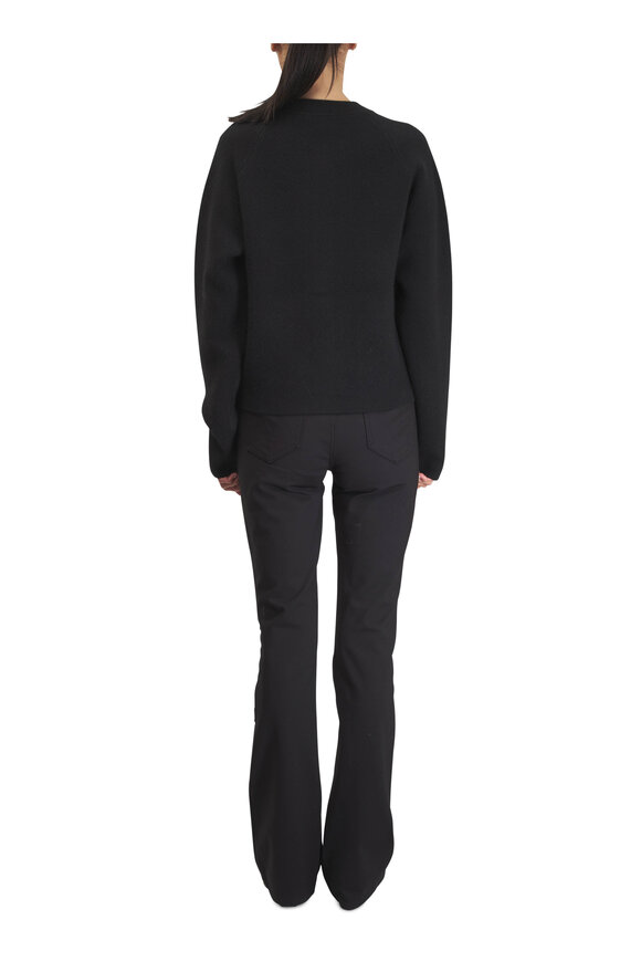 Mother High Waisted Runway Black Flare Jean - view 4