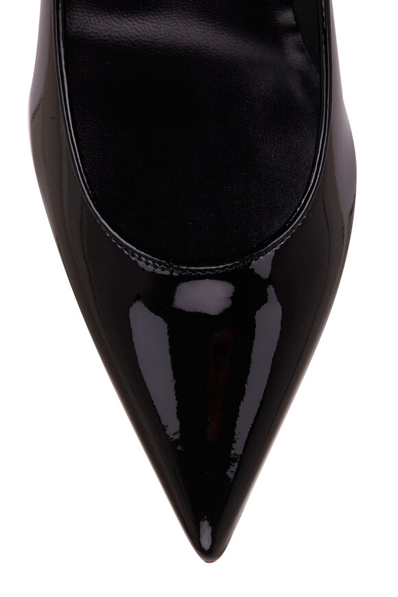 Christian Louboutin - Sporty Kate Black Patent Leather Pump, 85mm