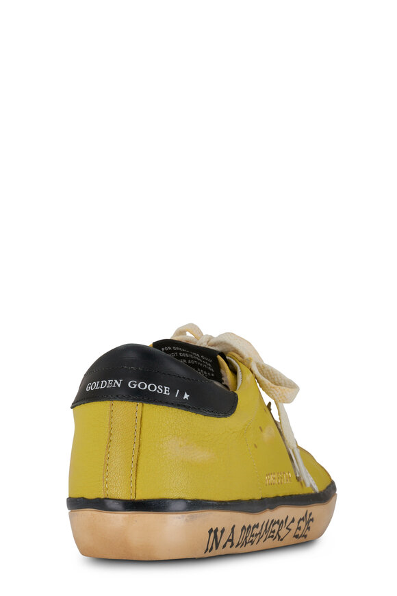 Golden Goose - Super-Star Yellow & White Low Top Sneaker