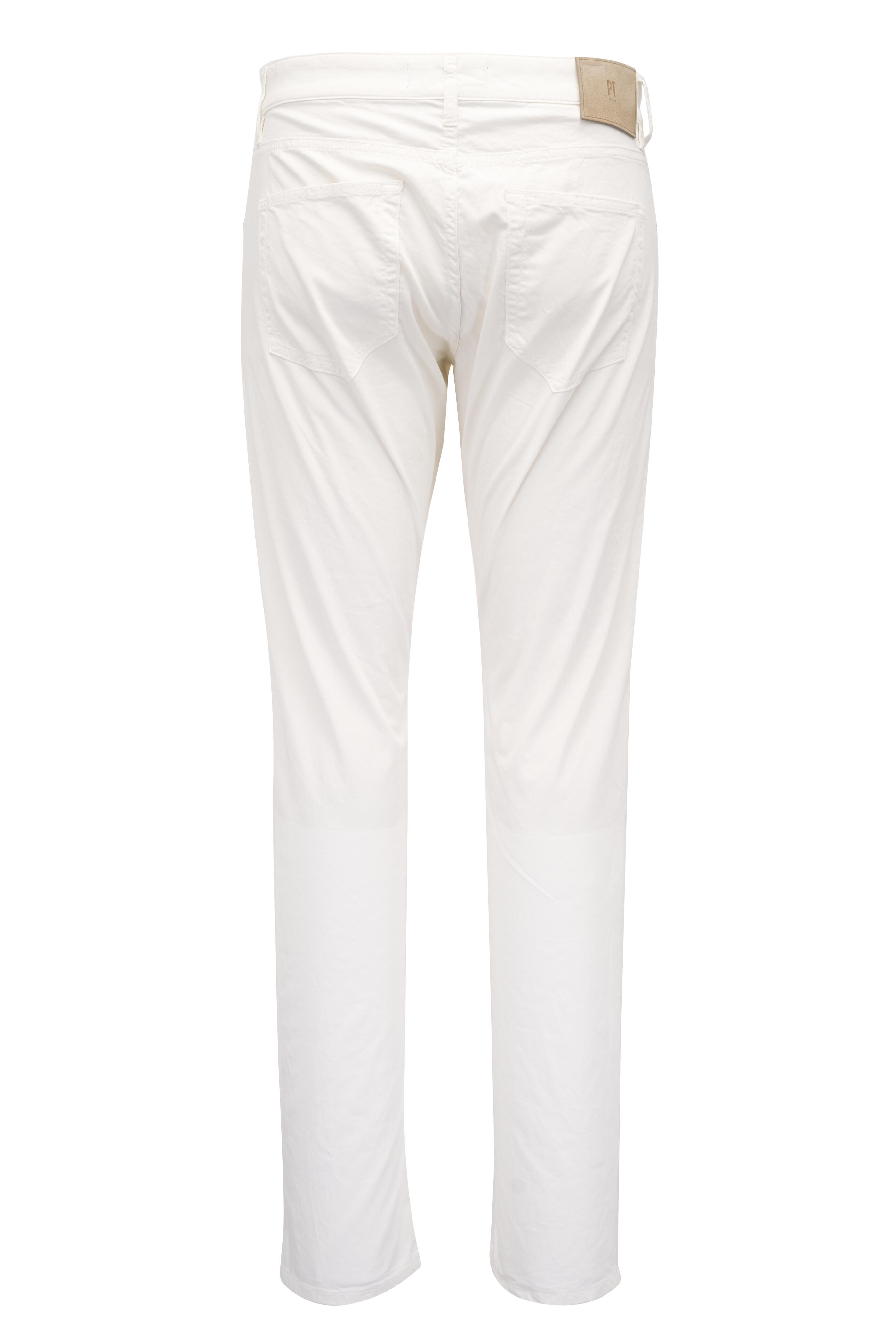 PT Torino - Jazz White Five Pocket Pant | Mitchell Stores