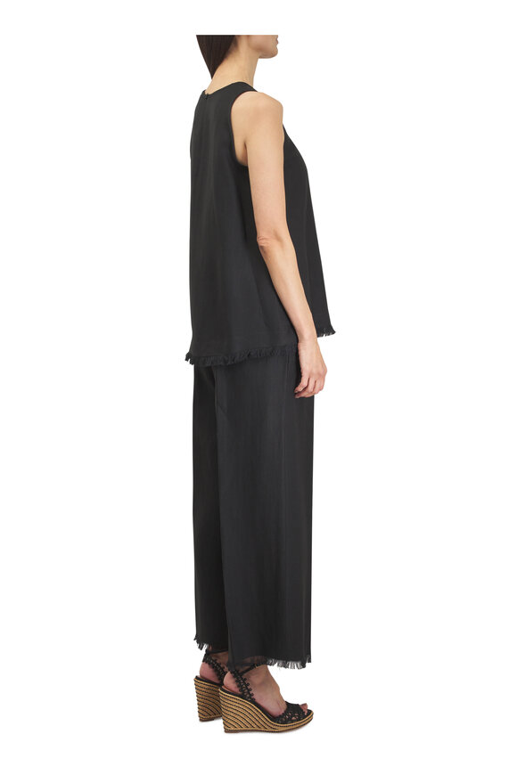 Antonelli Samuele Black Woven Pant - view 4