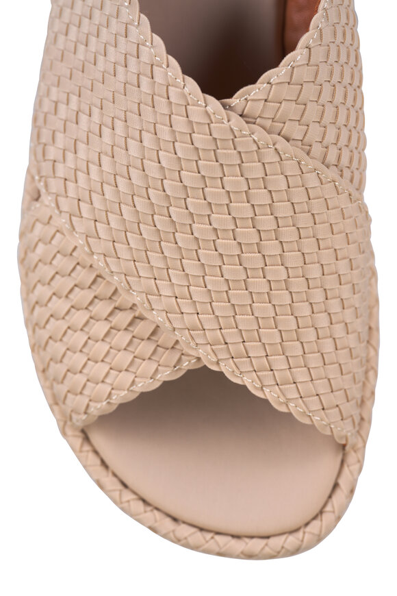Naghedi Laguna Ecru Platform Sandal, 35mm - view 4