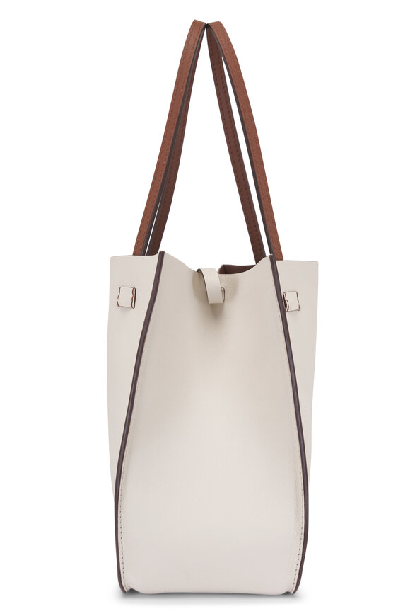 Moreau Paris Small Vincennes Saddle Brown Reversible Tote - view 9