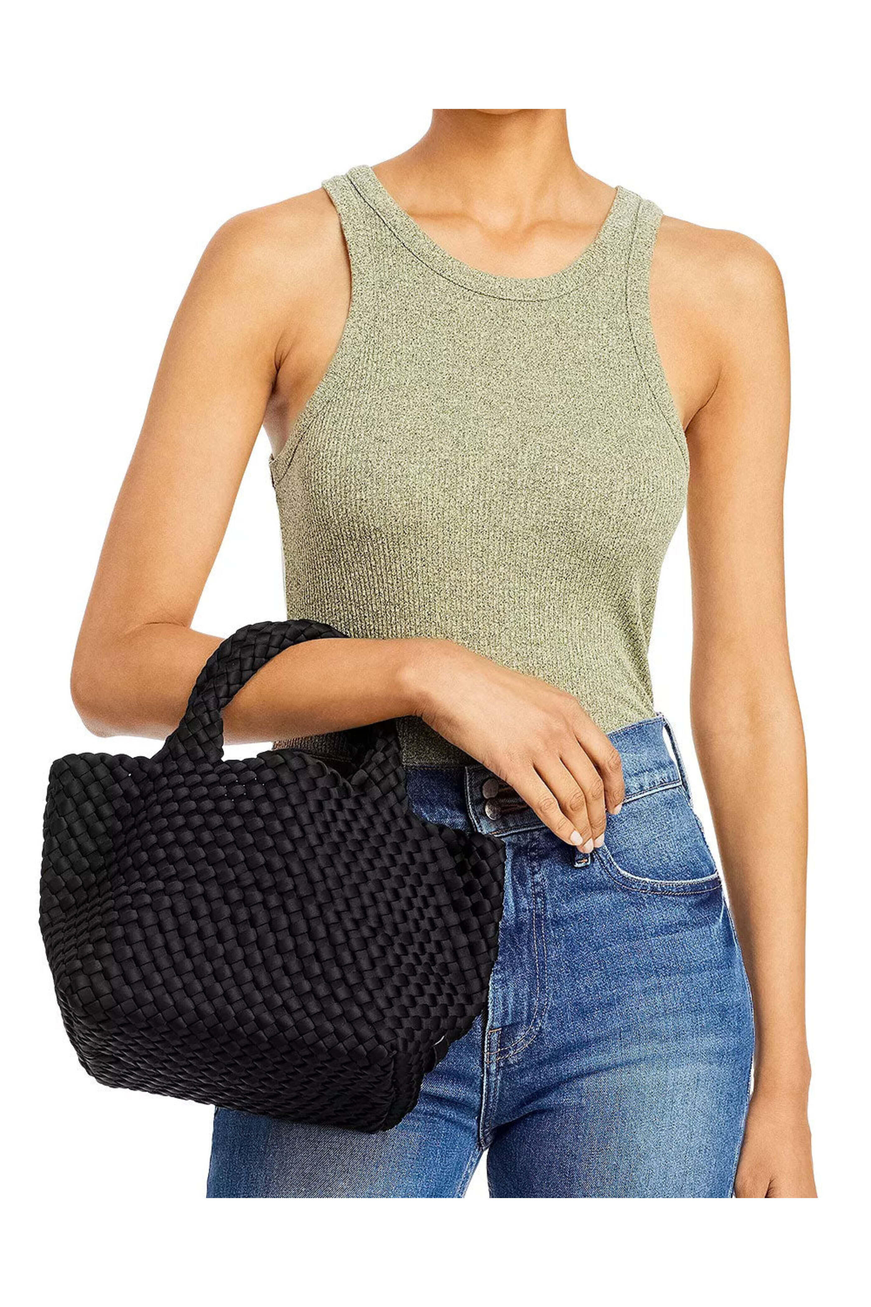 Naghedi - St. Barth's Petite Crossbody Tote in Onyx