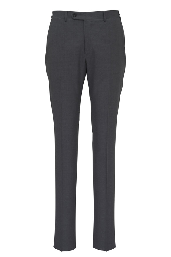 Canali Kei Light Gray Wool Suit - view 3