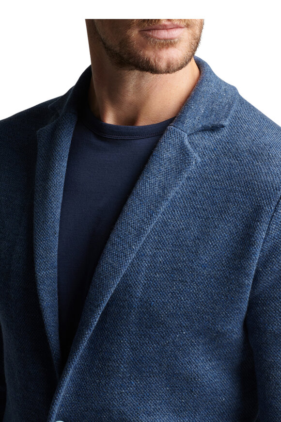 Peter Millar - Blue Concorde Sweater Blazer