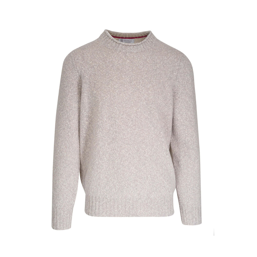 Brunello Cucinelli - Grigio Perla Cashmere Crewneck