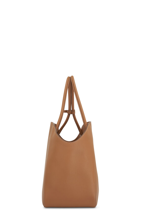 Prada - Large Caramel Soft Grain Leather Tote