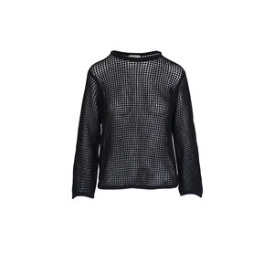 [送料込] Dark scratch knit sweater MAX&Co tricot Cotton V Neck Low Gauge Knit Sweater Size S(K