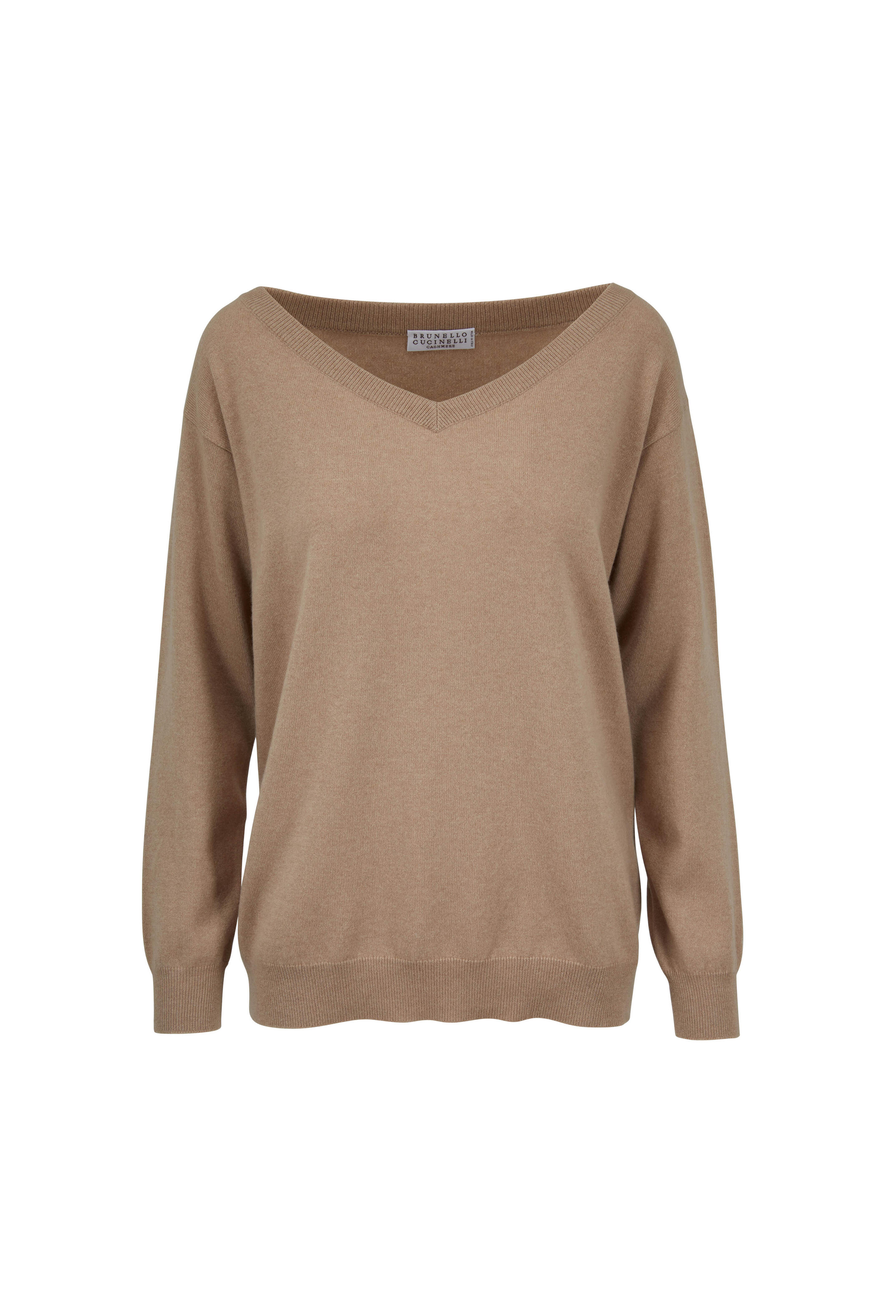 Brunello Cucinelli - Exclusively Ours! Farro Cashmere Slouchy Sweater