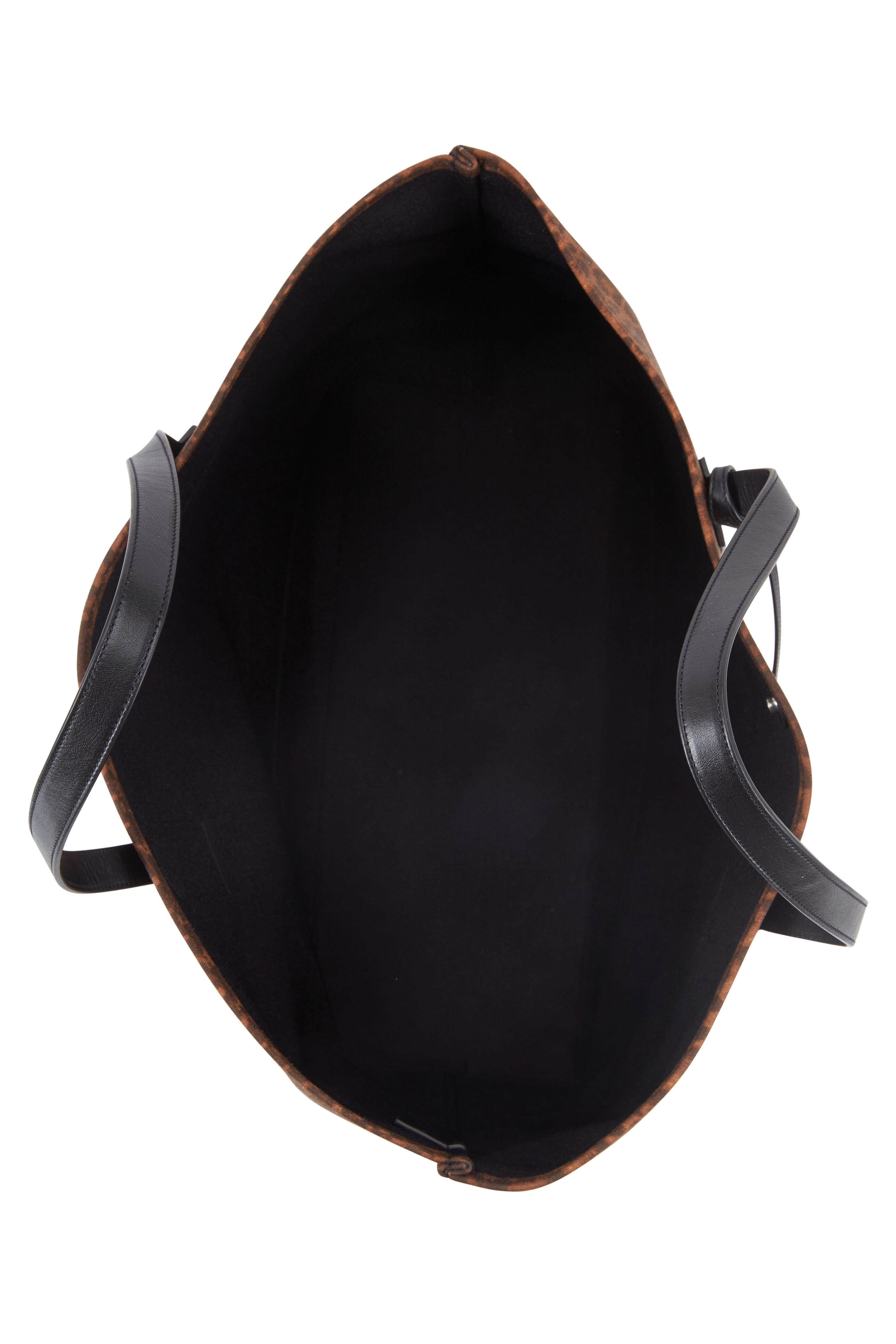 Saint Laurent - Leopard Print Canvas Large Beach Tote