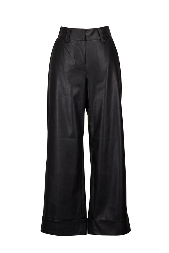 Brochu Walker Reece Black Vegan Leather Pant - view 1