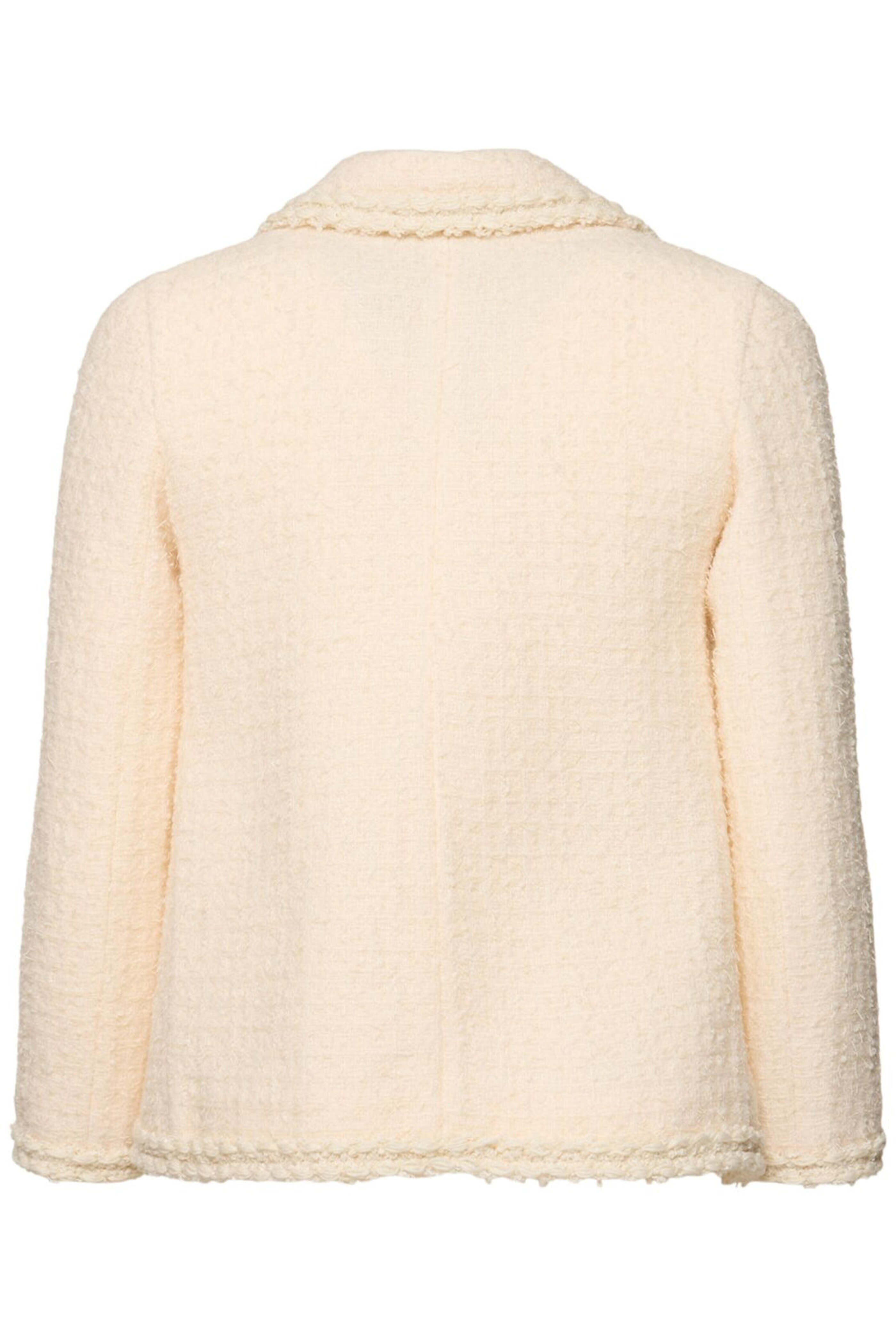 Giambattista Valli - Ivory Boucle Jacket | Mitchell Stores