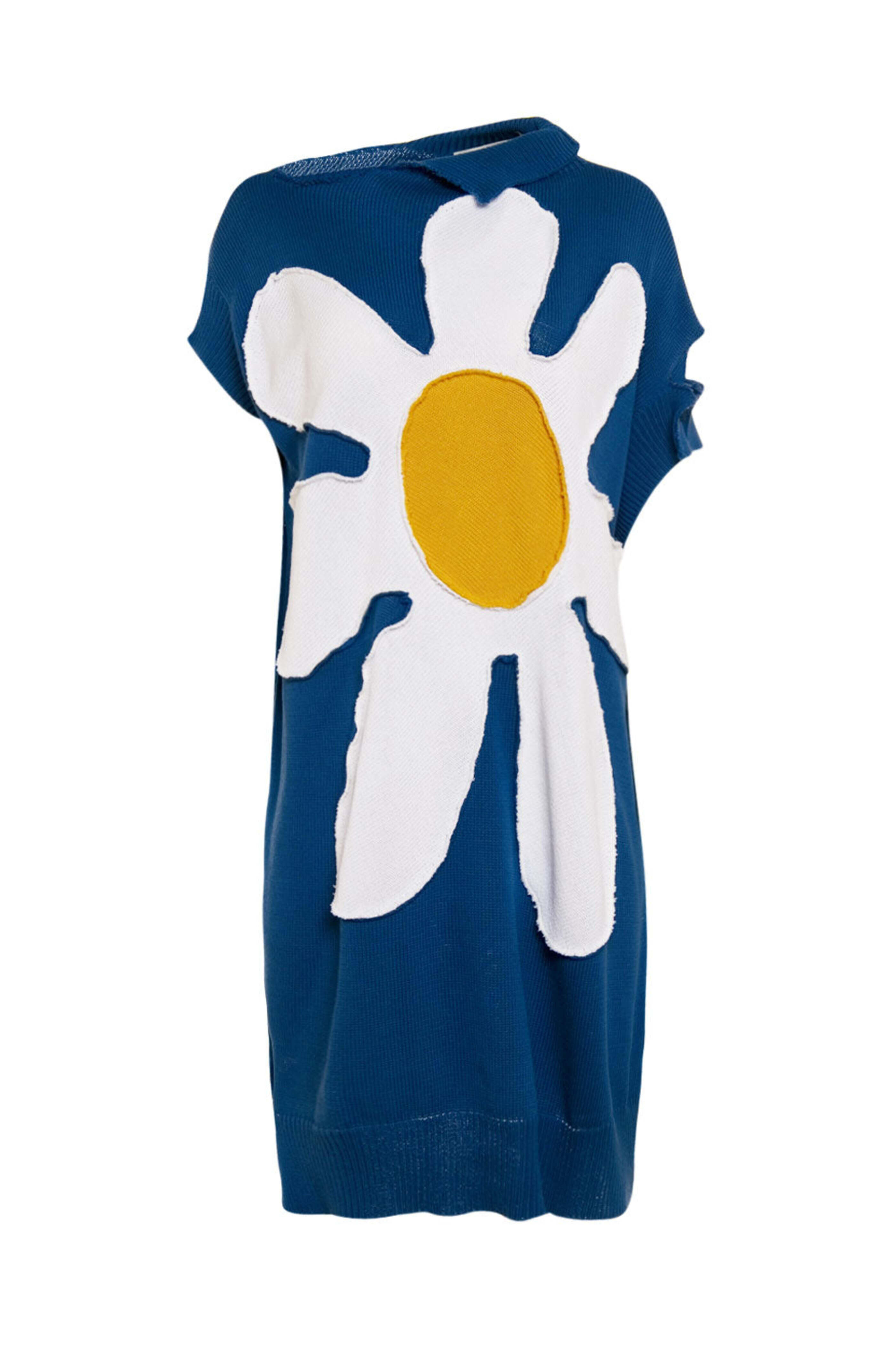Marni - Blue Daisy Knit Sweater