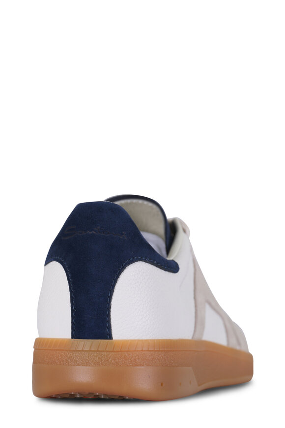 Santoni Olympic White Sneaker - view 3