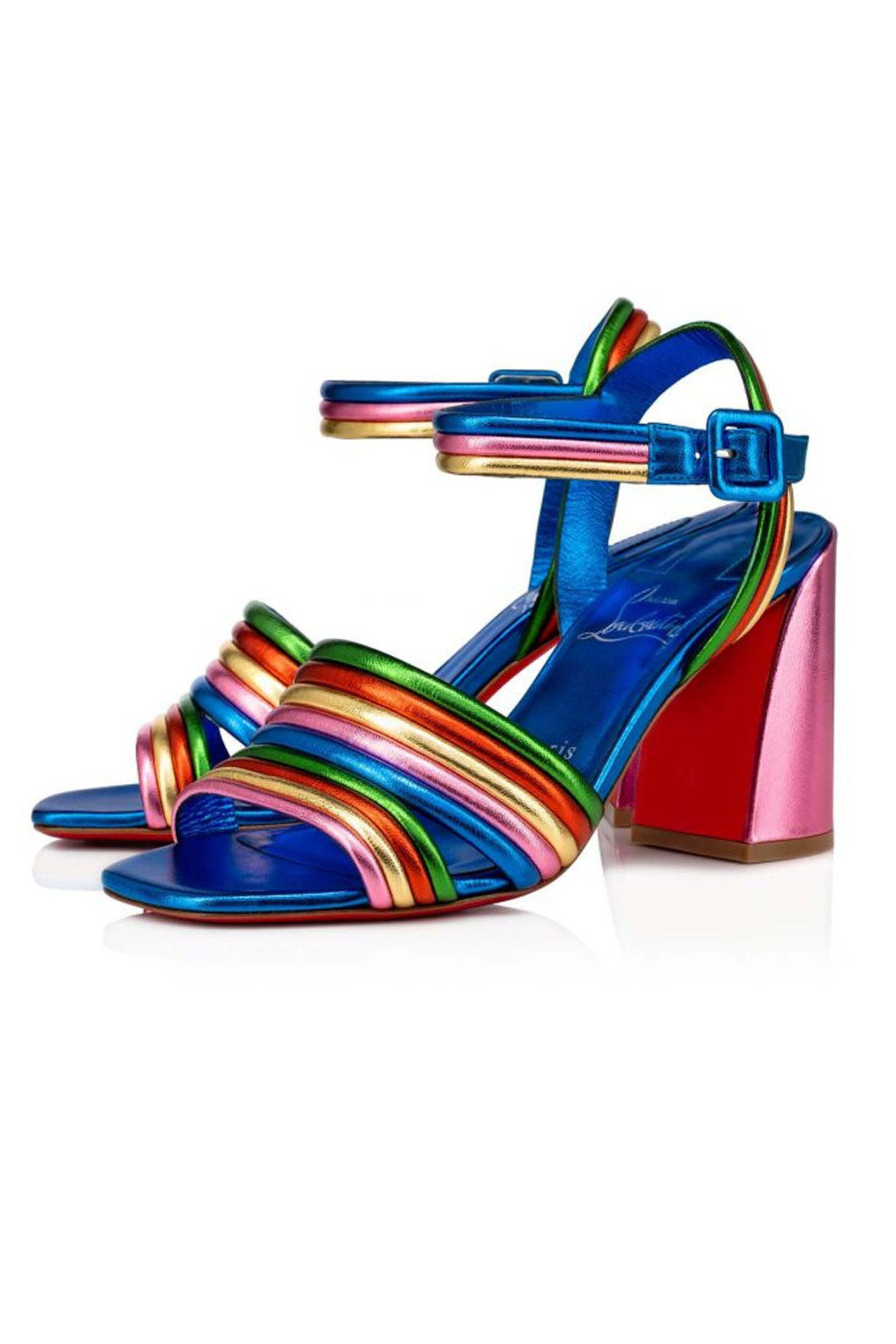 Christian Louboutin - Multicolor Manola 85 Sandal