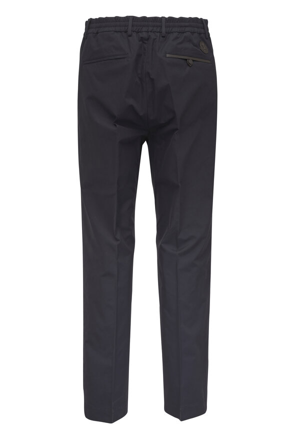 Moncler Navy Blue Techno Drawstring Pant - view 3