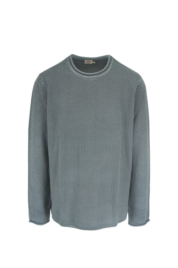 Faherty Brand Sunwashed Dockside Mountain Olive Sweater - view 1