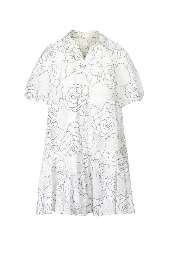 Theo The Label Ourania Puff Sleeve Shirtdress - view 1