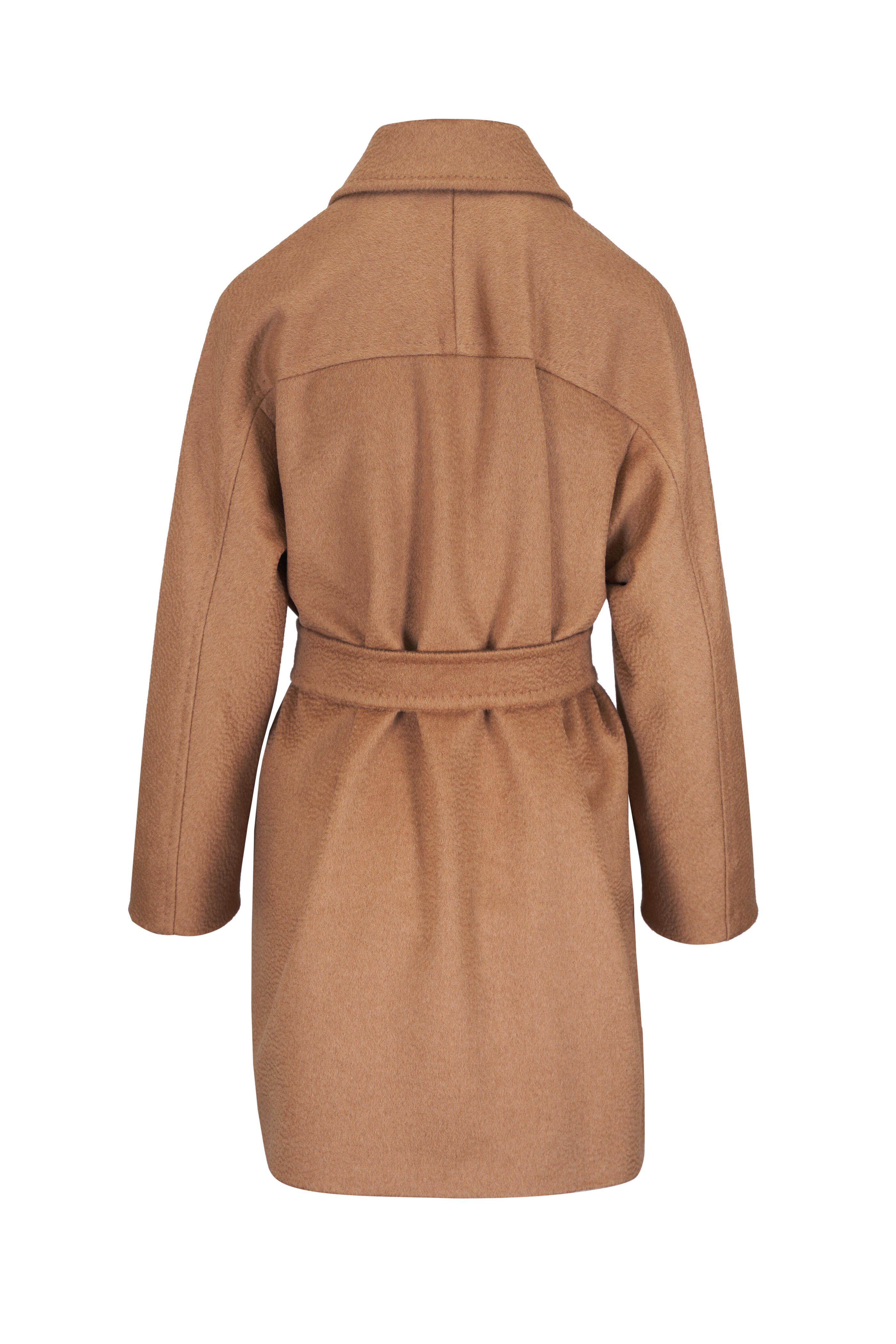 Max Mara - Filato Camel Wool Coat | Mitchell Stores