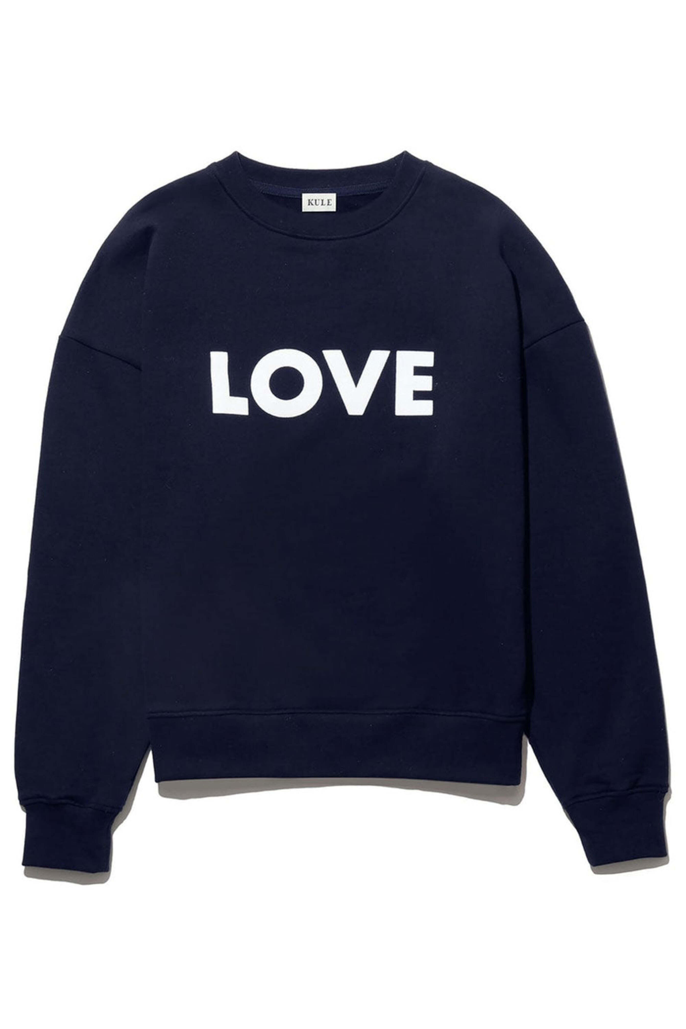 Kule - The Organic Love Sweatshirt in Navy