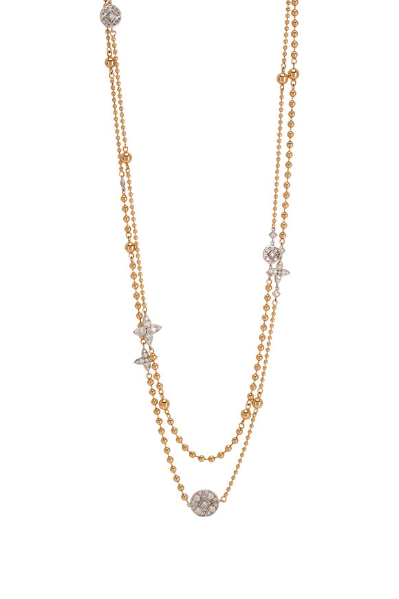 Mariani - Lucilla Diamond Station Necklace 