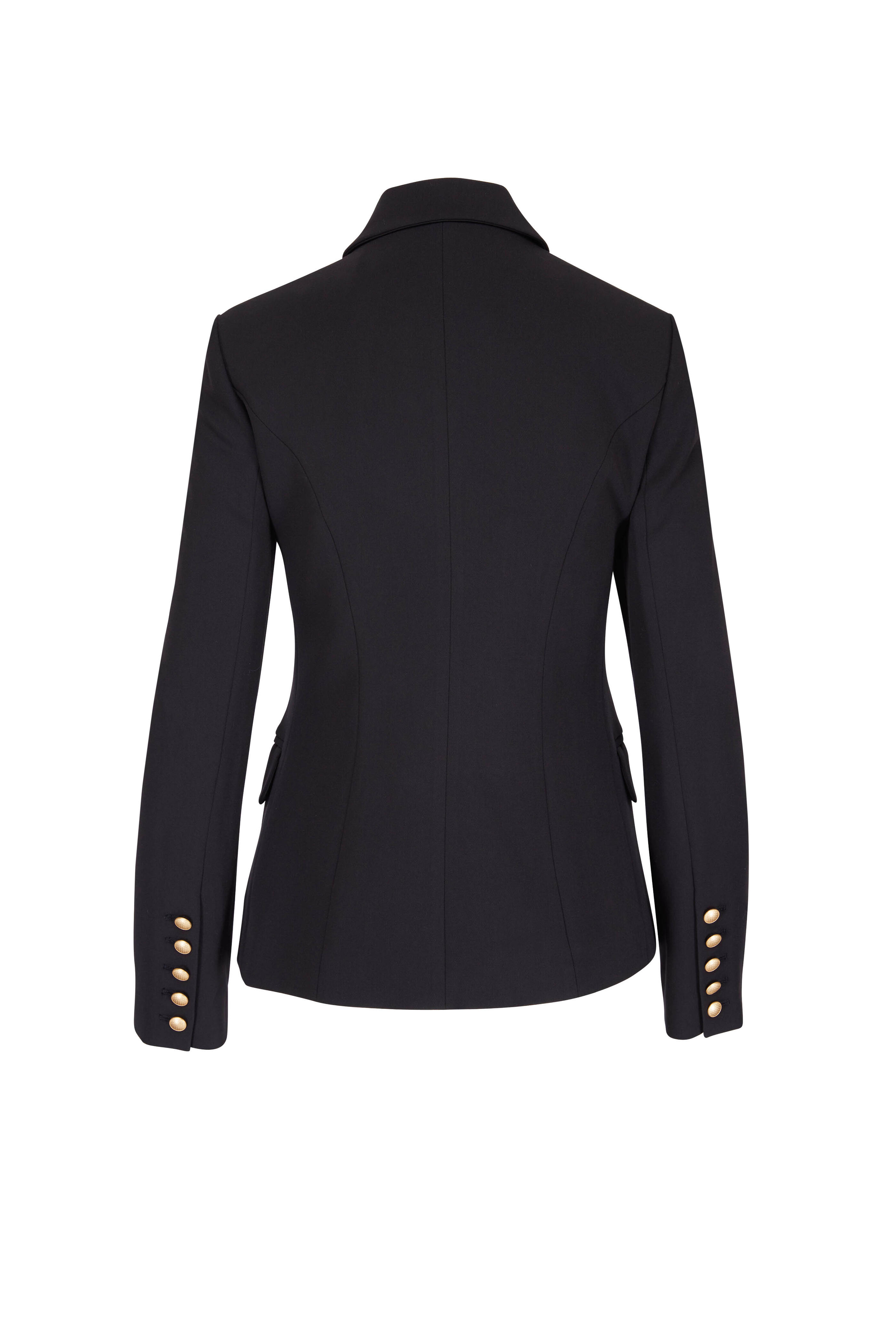 L'Agence - Kenzie Black Double Breasted Blazer