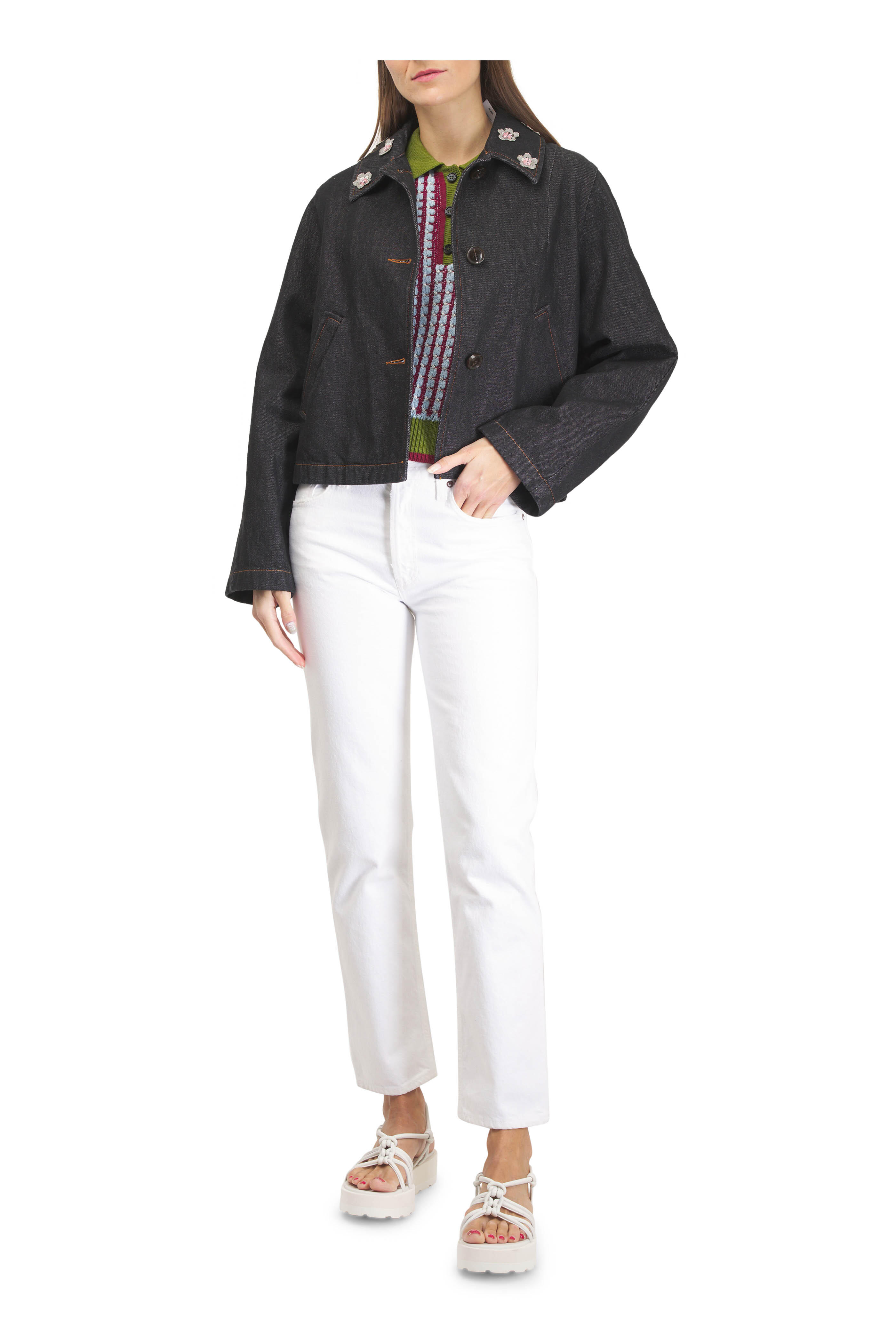 Gianvito Rossi - White Strappy Platform Sandal