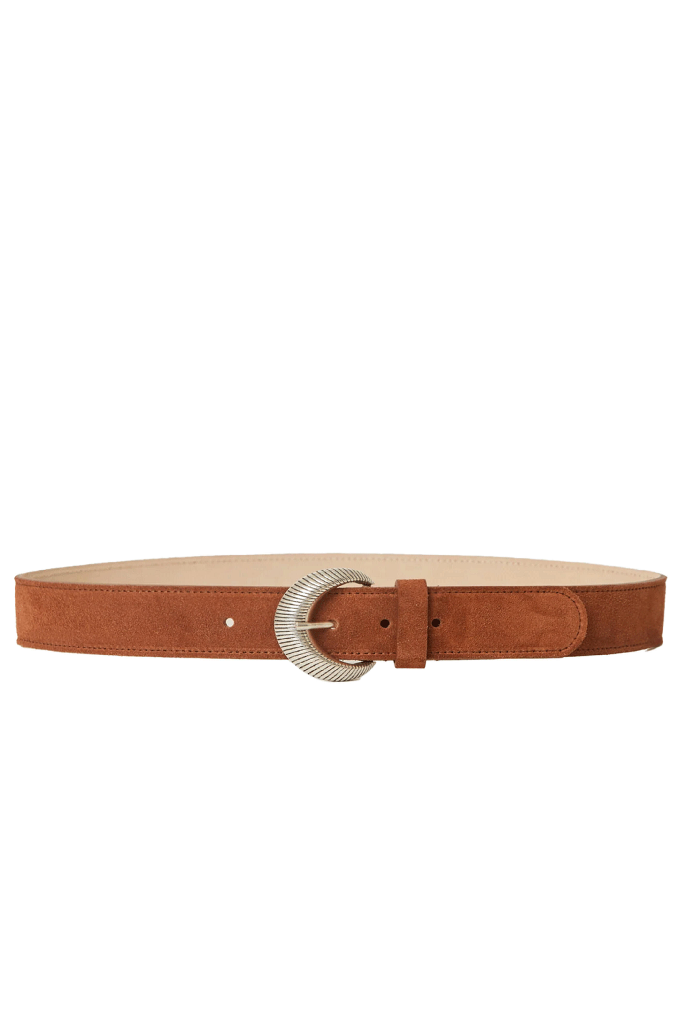 B-Low The Belt - Dorian Suede Belt in Cognac
